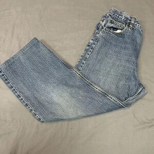 Boys Jeans 14 HUSKY Route 66 ADJUSTABLE WAIST Blue Denim